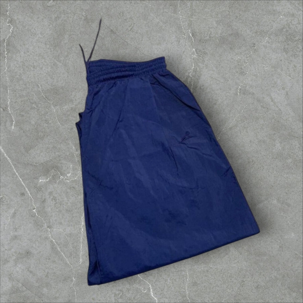 VTG Finish Line Men's Blue Zip Leg Jogger Track Pants Size‎ Medium